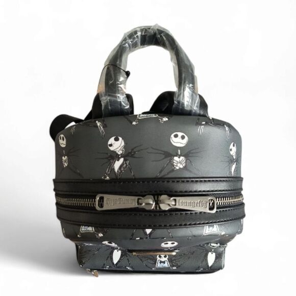 Loungefly Disney Nightmare Before Christmas Jack Skellington Poses Mini Backpack